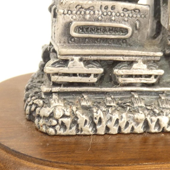 Enesco 1992 Currier & Ives Train Decor / Paperweight /w wood base ADK3U - Picture 14 of 14